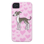 Greyhound / Whippet / Italian Greyhound Love iPhone 4 Case-Mate Cases