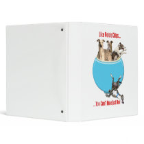 Greyhounds Like Potato Chips Binder