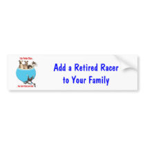 Greyhounds Like Potato Chips Bumper Sticker