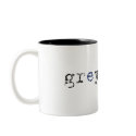Greysacle Coffe Mug - White
