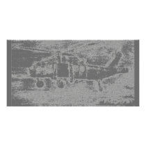 Greyscale chopper photo cards by marylouroche Greyscale chopper photo cards