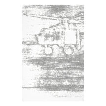 Greyscale chopper stationery