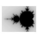 Greyscale Mandelbrot Set posters by DGlover Greyscale Mandelbrot Set posters