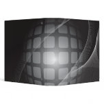 greyscale orb abstract notebook