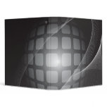 greyscale orb abstract notebook binders