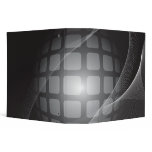 greyscale orb abstract notebook