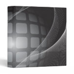 greyscale orb abstract notebook binder