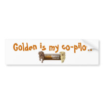 GRF Bumper Sticker bumper stickers by goldenretrieverforum GRF Bumper Sticker bumper stickers