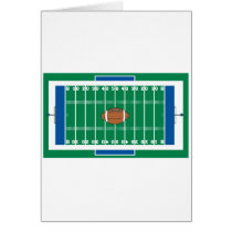 grid iron football field graphic cards
