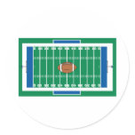 grid iron football field graphic stickers