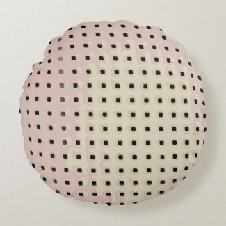 Grid Pattern from a Chair Round Pillow