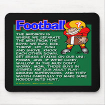 Gridiron mousepad