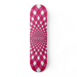 Gridlock (Magenta) Skateboard Deck