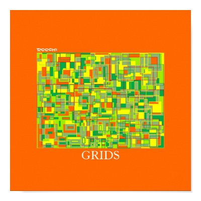GRIDS POSTER by Roochi