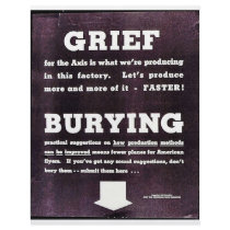 Grief Burying flyers by ww2posters Grief Burying flyers