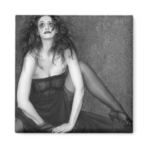Grieve - Self Portrait Refrigerator Magnet