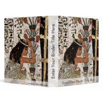 Grieving Widow Of The Mummy By Maler Der Grabkamme Vinyl Binder