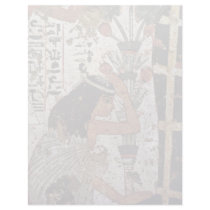 Grieving Widow Of The Mummy By Maler Der Grabkamme Letterhead Template