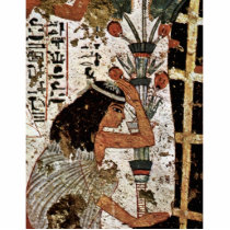 Grieving Widow Of The Mummy By Maler Der Grabkamme Photo Cutout