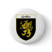 Griffin Coat of Arms/Family Crest buttons