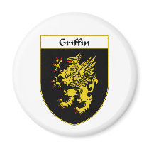 Griffin Coat of Arms/Family Crest magnets