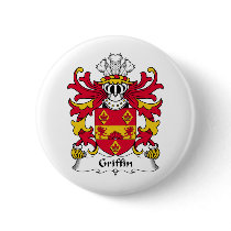Griffin Family Crest buttons by coatsofarms Griffin Family Crest buttons
