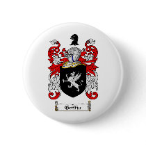 GRIFFIN FAMILY CREST - GRIFFIN COAT OF ARMS buttons by heraldics GRIFFIN FAMILY CREST - GRIFFIN COAT OF ARMS buttons