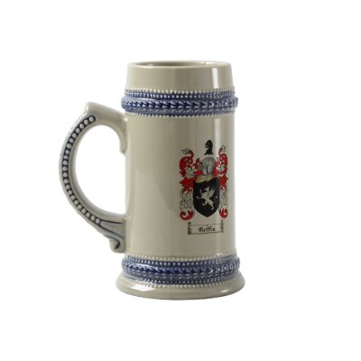 GRIFFIN FAMILY CREST -  GRIFFIN COAT OF ARMS COFFEE MUGS by heraldics