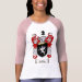Ladies 3/4 Sleeve Raglan (Fitted)