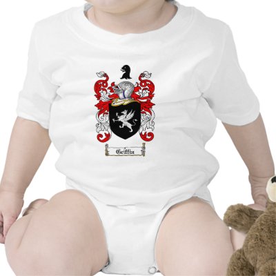 GRIFFIN FAMILY CREST -  GRIFFIN COAT OF ARMS SHIRT by heraldics
