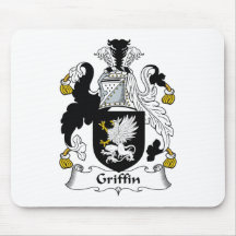 Griffin Family Crest Mouse Pads