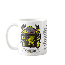 Griffin Family Crest on a mug