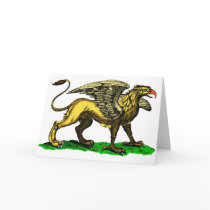Griffin Greeting Card