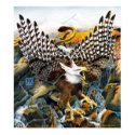 Griffin in Waterall posters by Nightmareartist Griffin in Waterall posters
