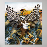 Griffin in Waterall posters