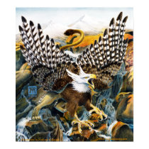 Griffin in Waterall posters