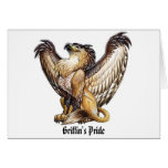 Griffin's Pride - Notecard (BlanK Inside) 