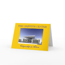 GRIFFITH CENTER QUOTE GREETING CARD by Griffithcorp GRIFFITH CENTER QUOTE GREETING CARD
