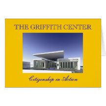 GRIFFITH CENTER QUOTE GREETING CARD