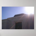 Griffith Observatory Entrance poster