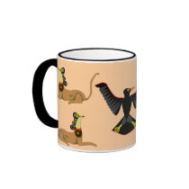Griffon and Crow mugs