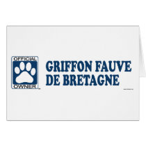Griffon Fauve De Bretagne Blue cards by GenuineDogOwner Griffon Fauve De Bretagne Blue cards