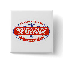 Griffon Fauve De Bretagne buttons by GenuineDogOwner Griffon Fauve De Bretagne buttons