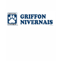 Griffon Nivernais Blue t-shirts by GenuineDogOwner Griffon Nivernais Blue t-shirts