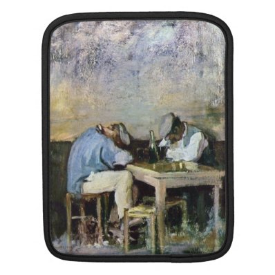 Grigorescu - Two Drunks iPad Sleeve