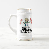 Grill Master Cowboy Coffee Mug
