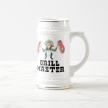 Grill Master Cowboy Coffee Mug