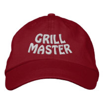 Grill Master Embroidered Hat