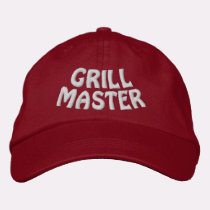 Grill Master embroidered hats