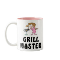 Grill Master Female Mugs